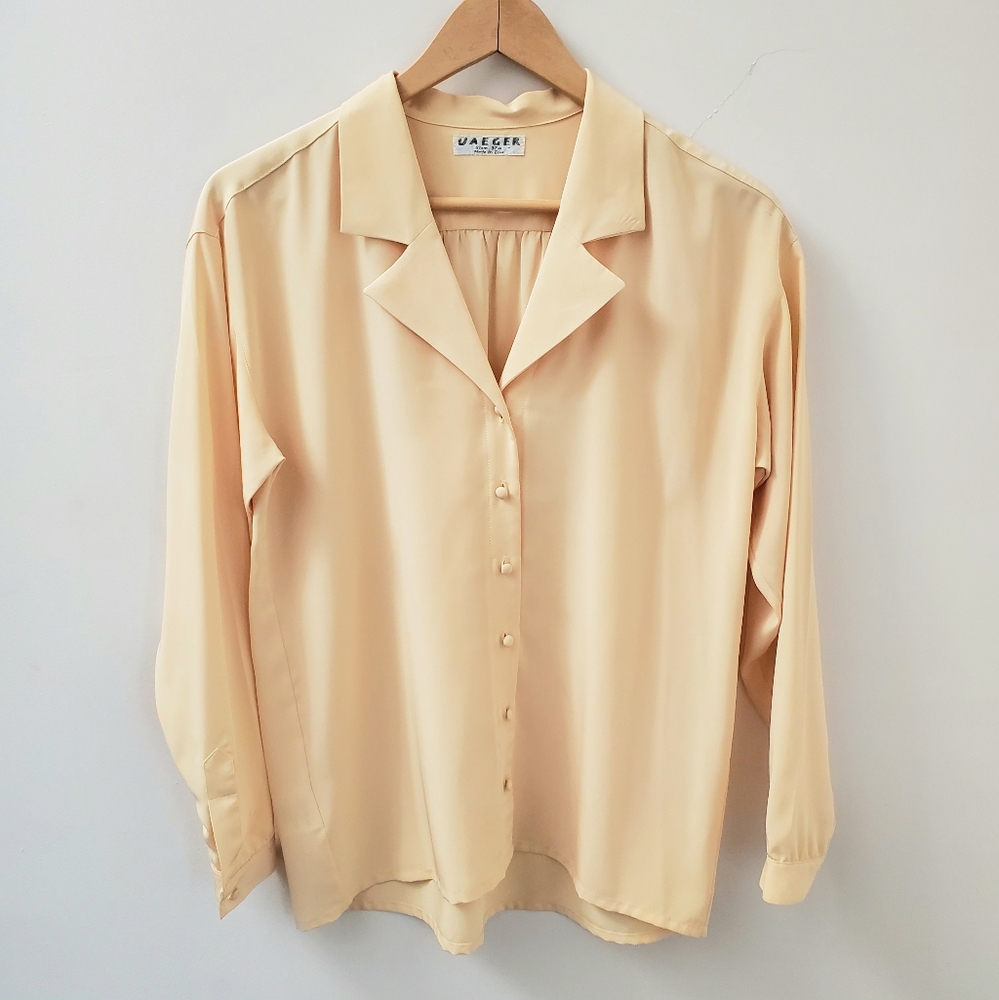 Vintage Jaeger button down blouse